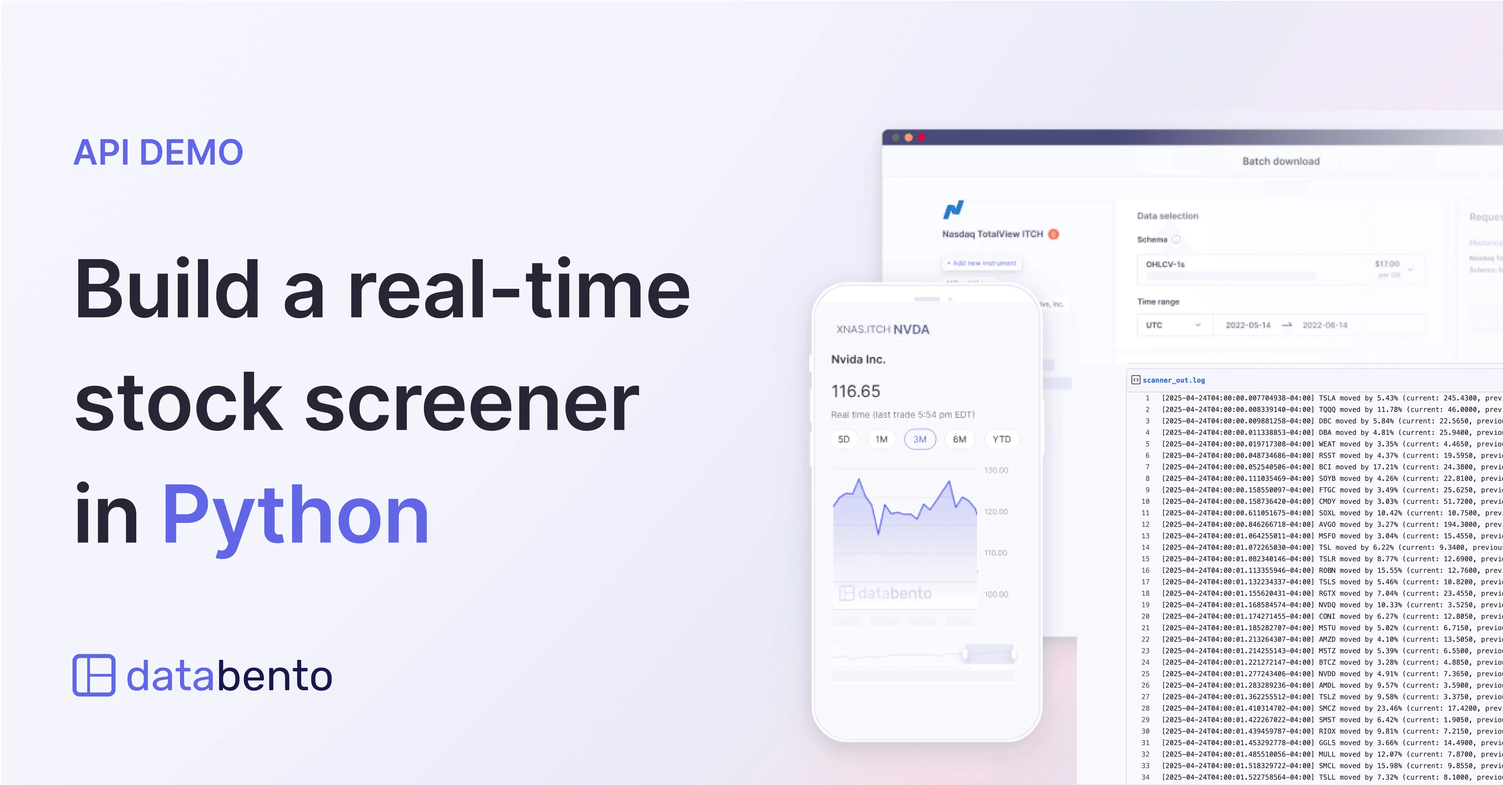 Title picture for Build a fast, real-time stock screener in Python