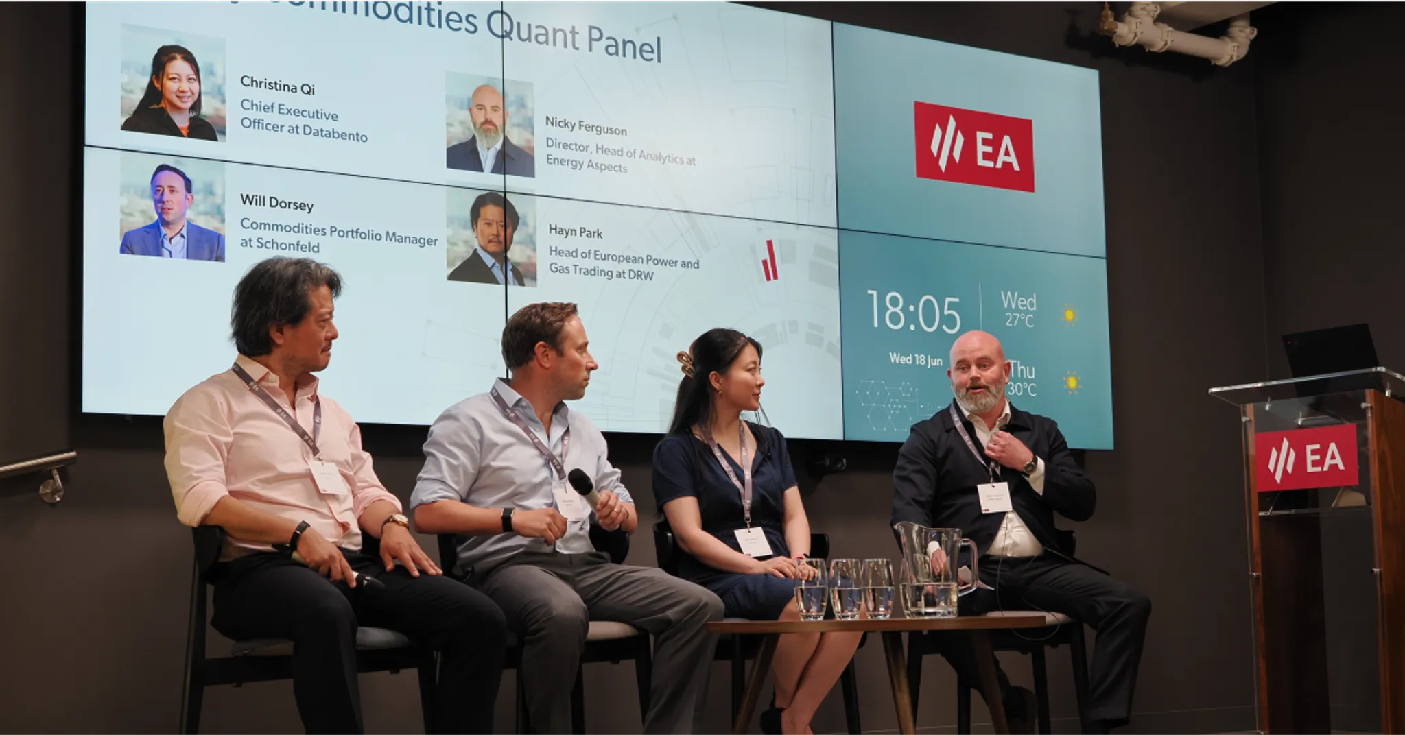 Title picture for Quant Night London: Commodities, infra, and what’s next