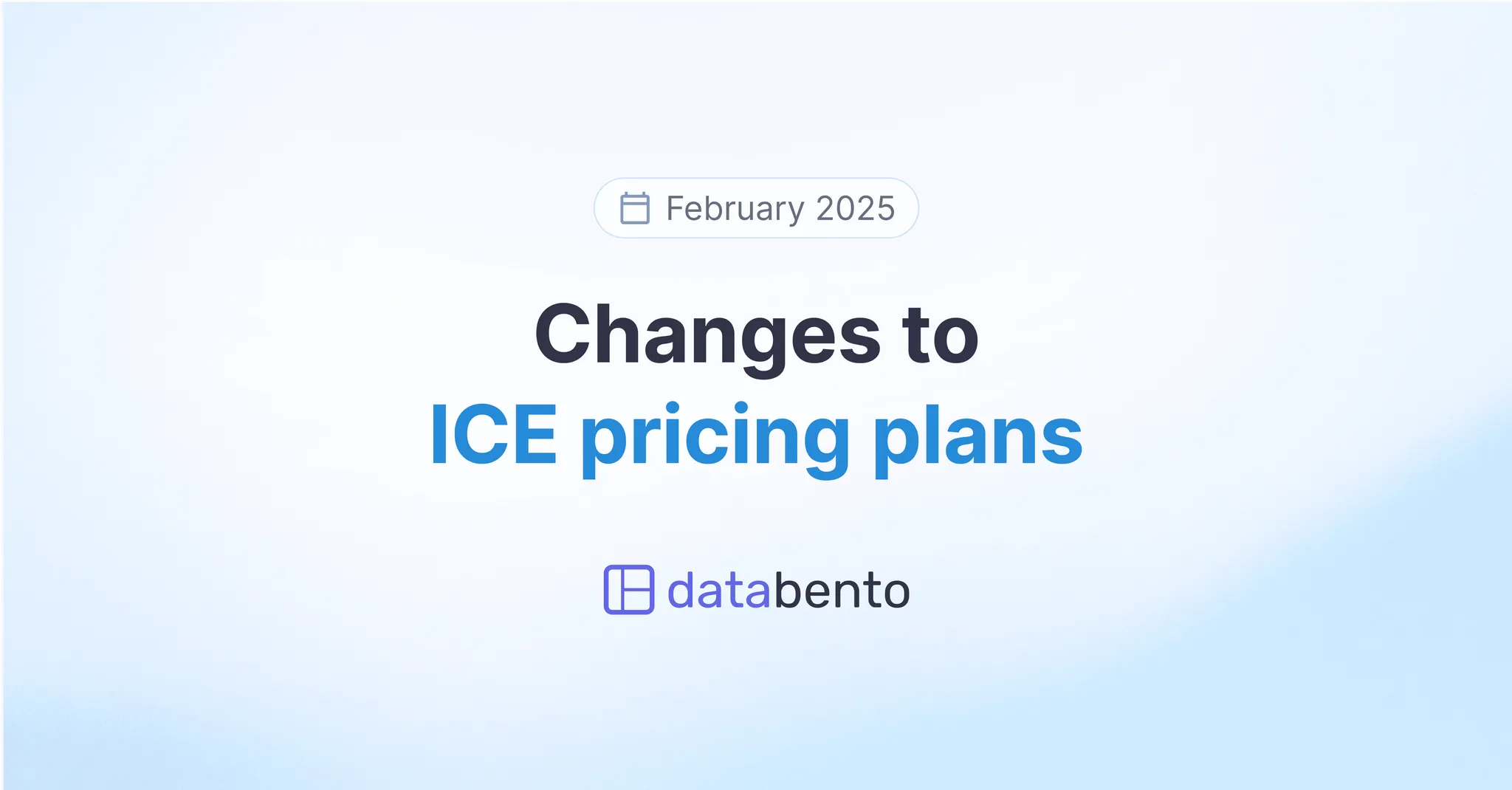 Title picture for Introducing new ICE subscription plans