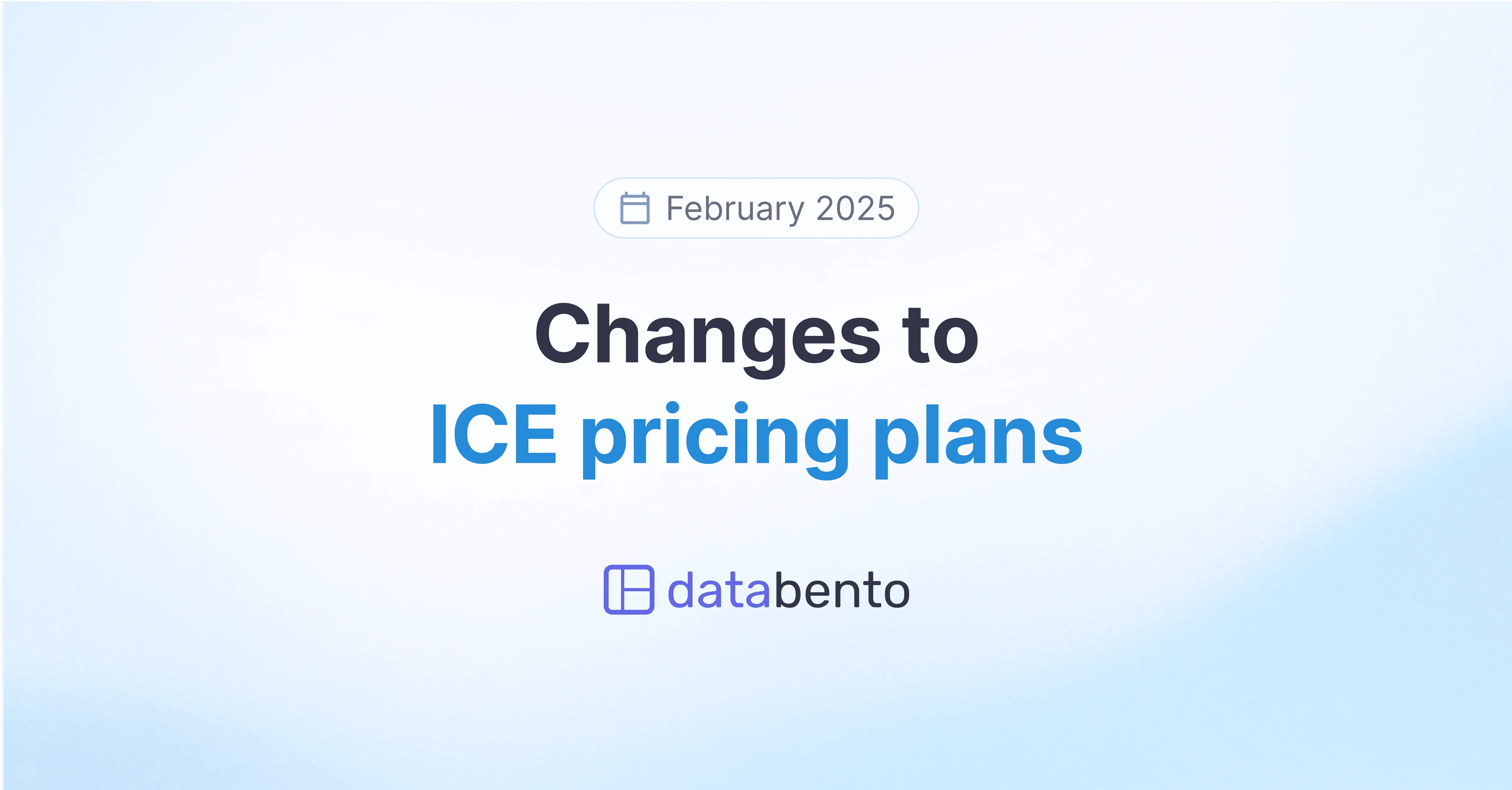 Title picture for Introducing new ICE subscription plans