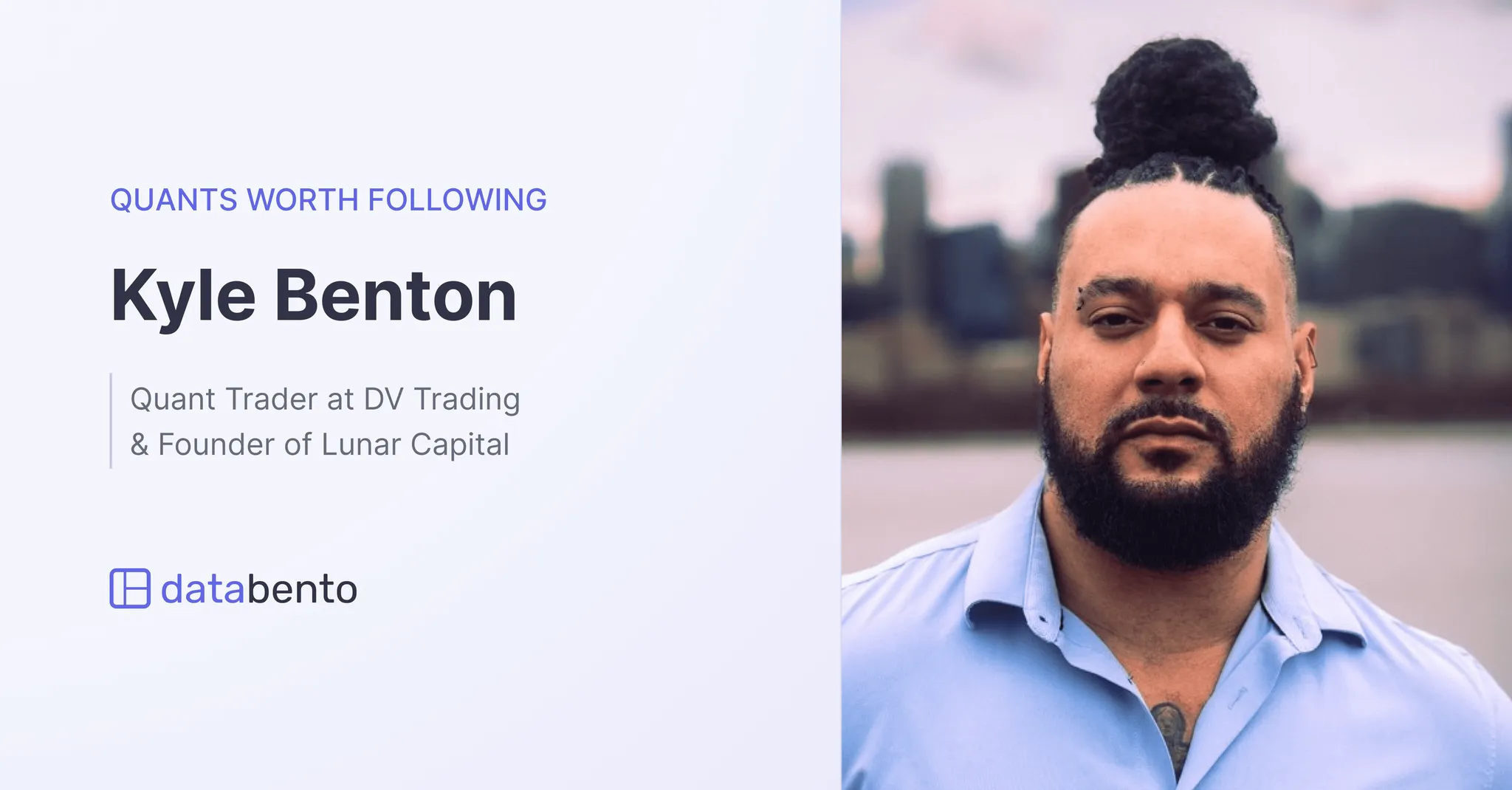 Title picture for Quants worth following: Kyle Benton