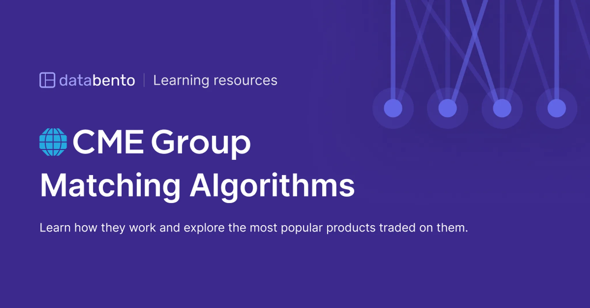 Title picture for CME matching algorithms explained