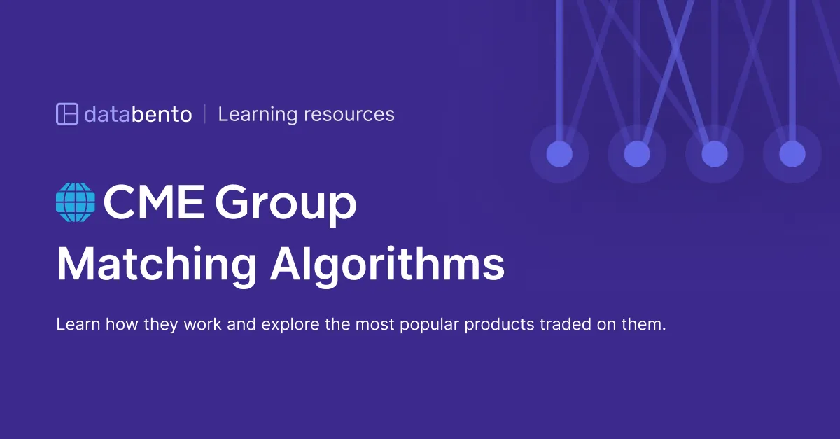 Title picture for CME matching algorithms explained