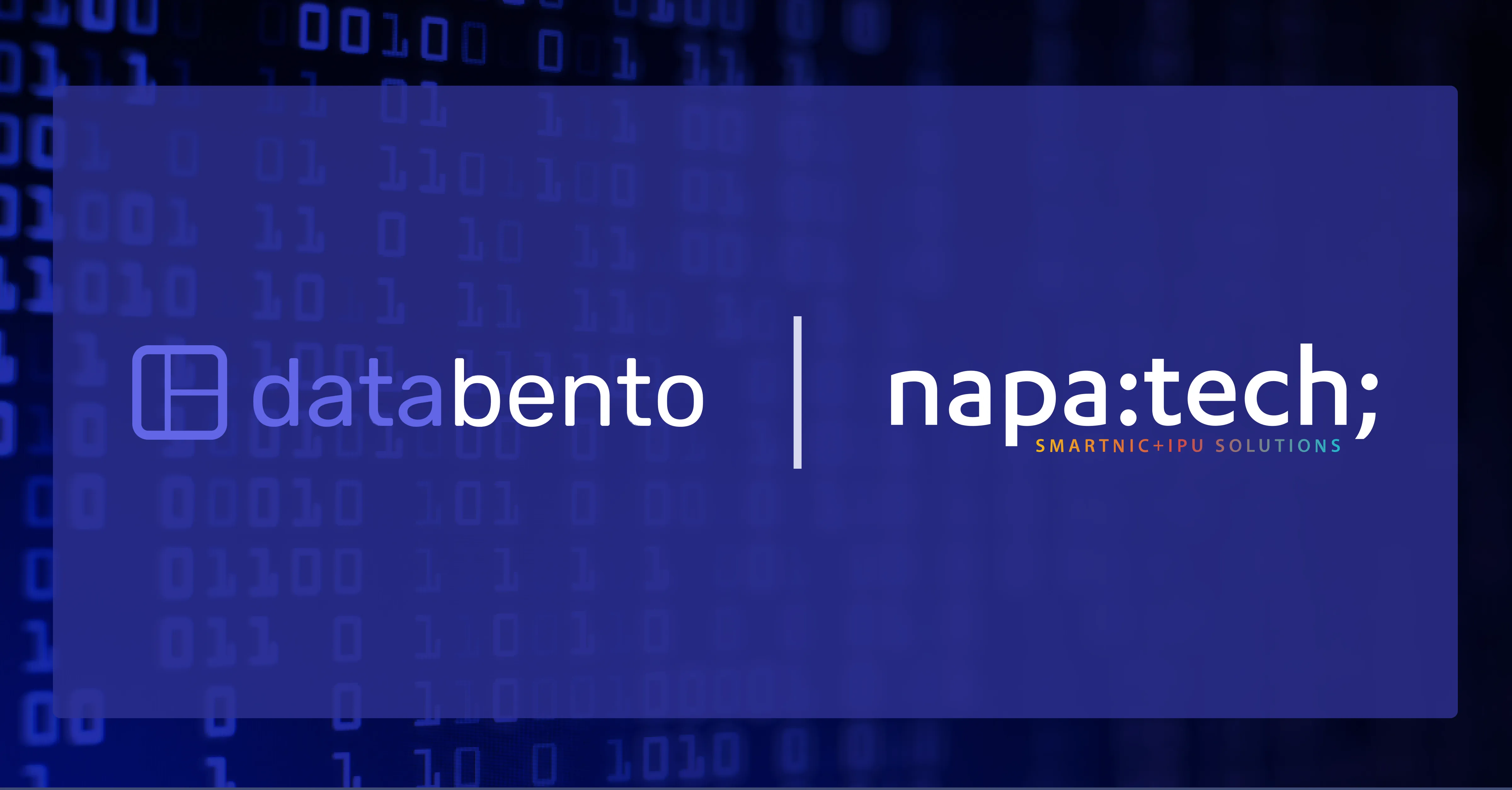 Title picture for Databento and Napatech
