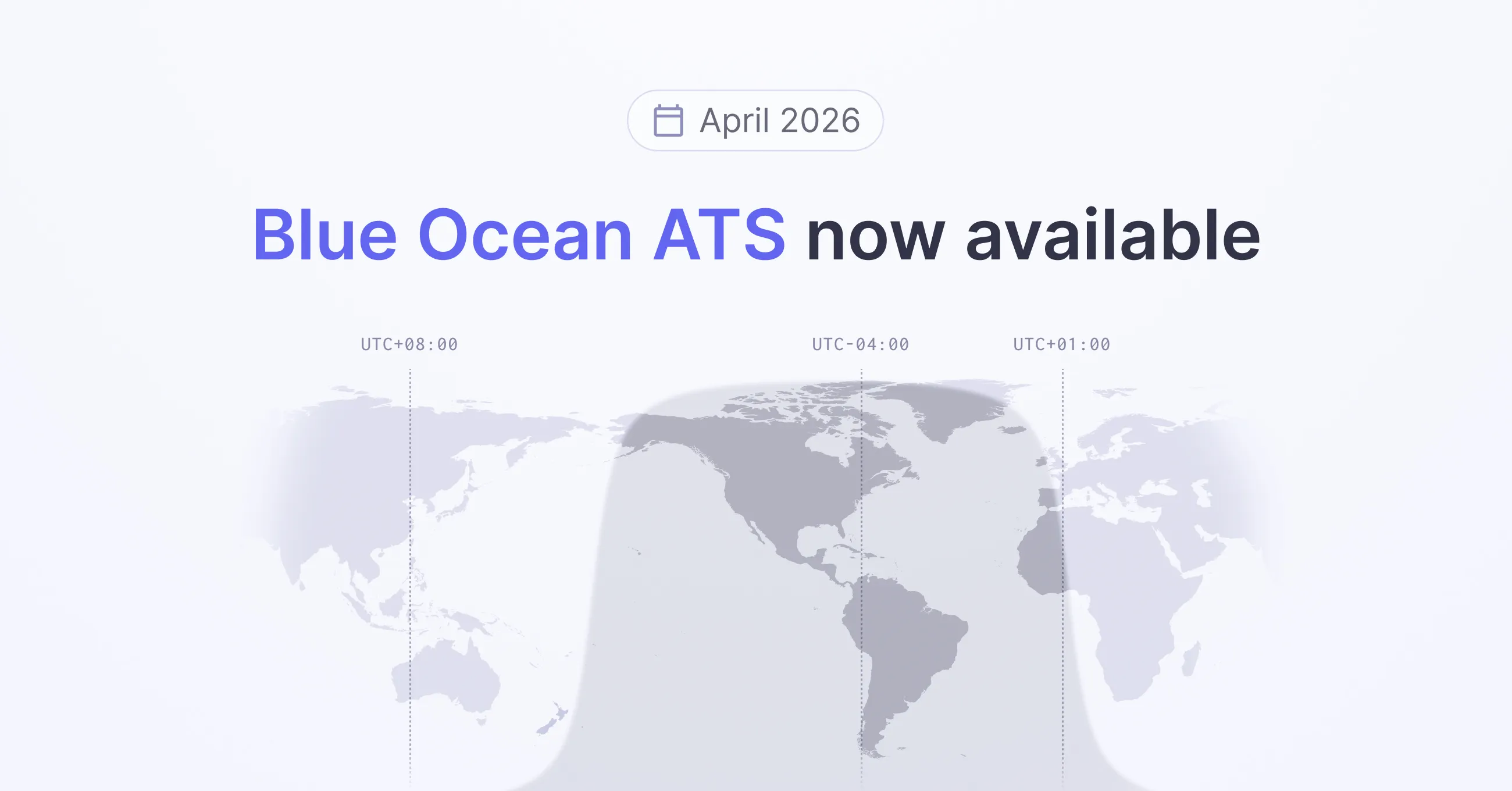 Title picture for Blue Ocean ATS now available
