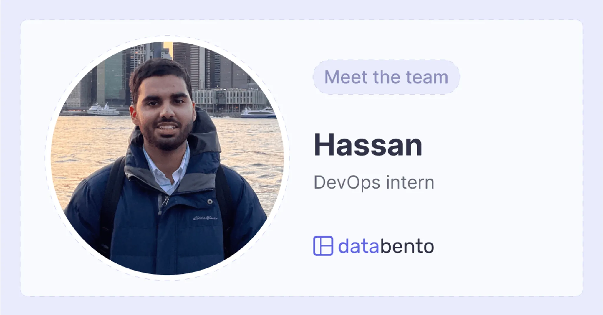 Title picture for Meet the team: Hassan, DevOps intern