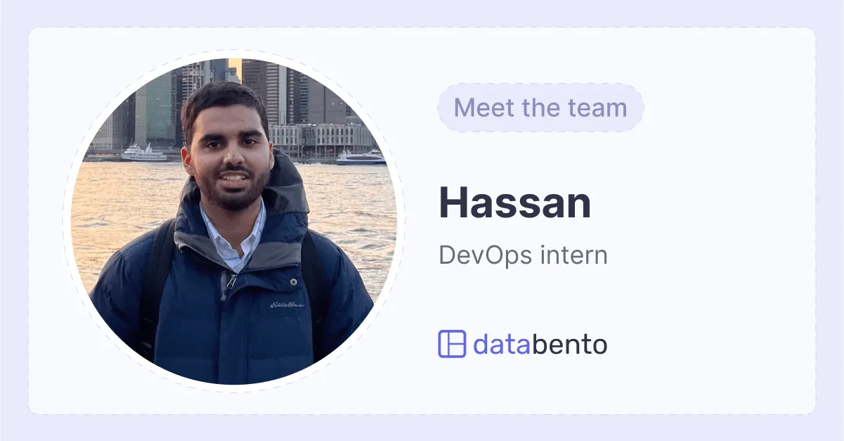 Title picture for Meet the team: DevOps intern, Hassan