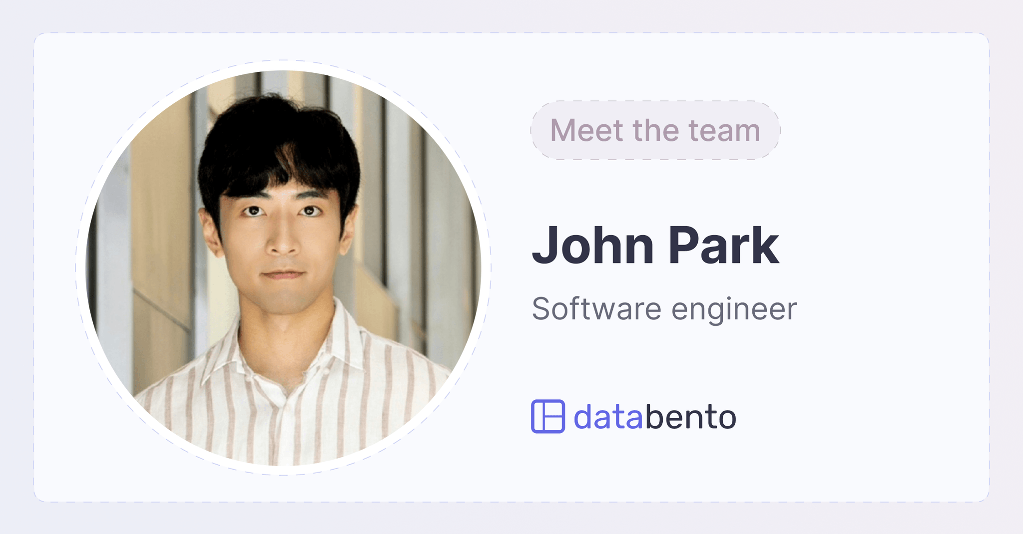 Meet the team: John Park, software engineer | Databento Blog