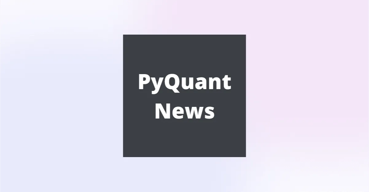 Title picture for Market data industry insights with PyQuant News