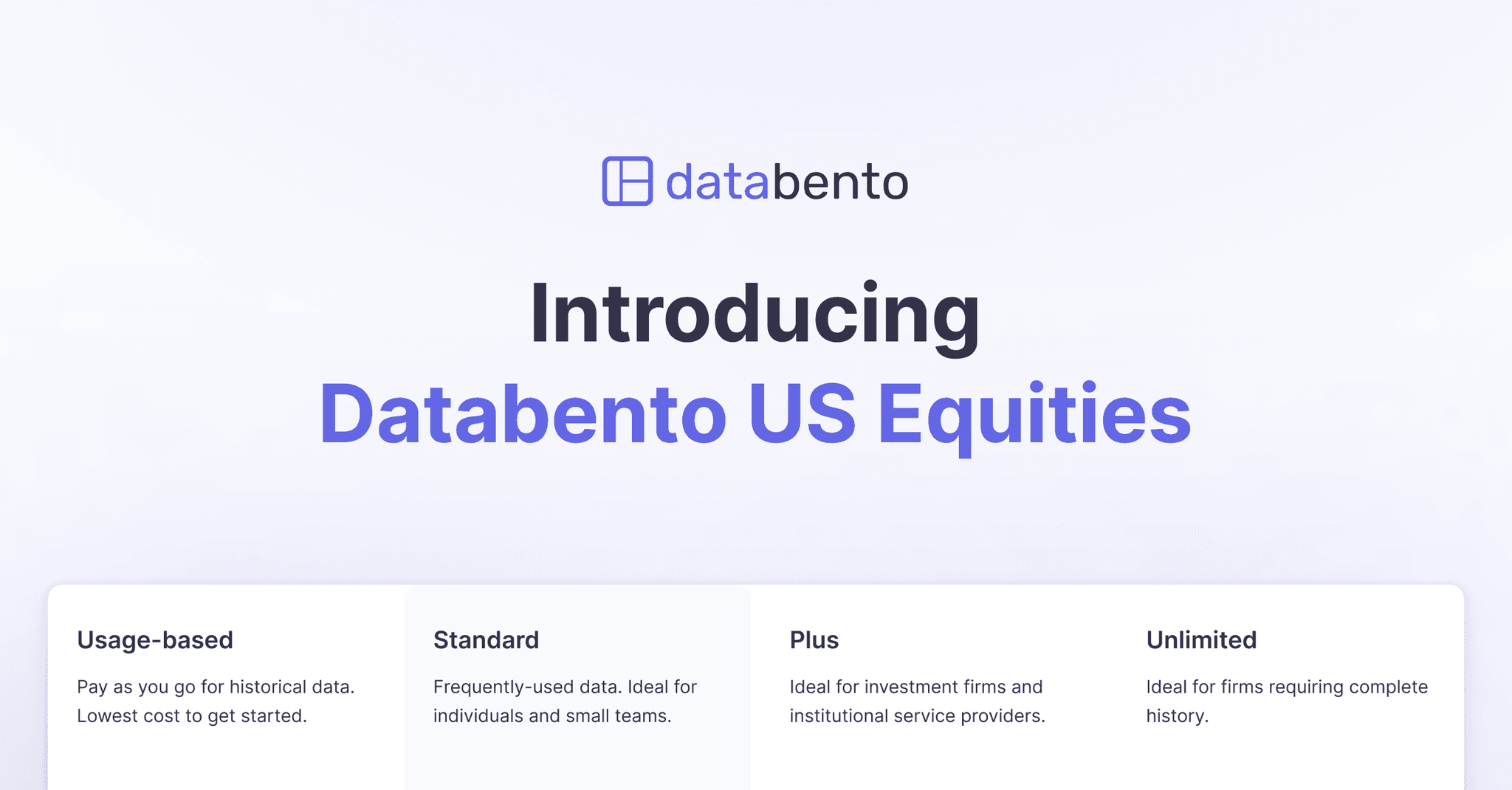Introducing Databento US Equities | Databento Blog