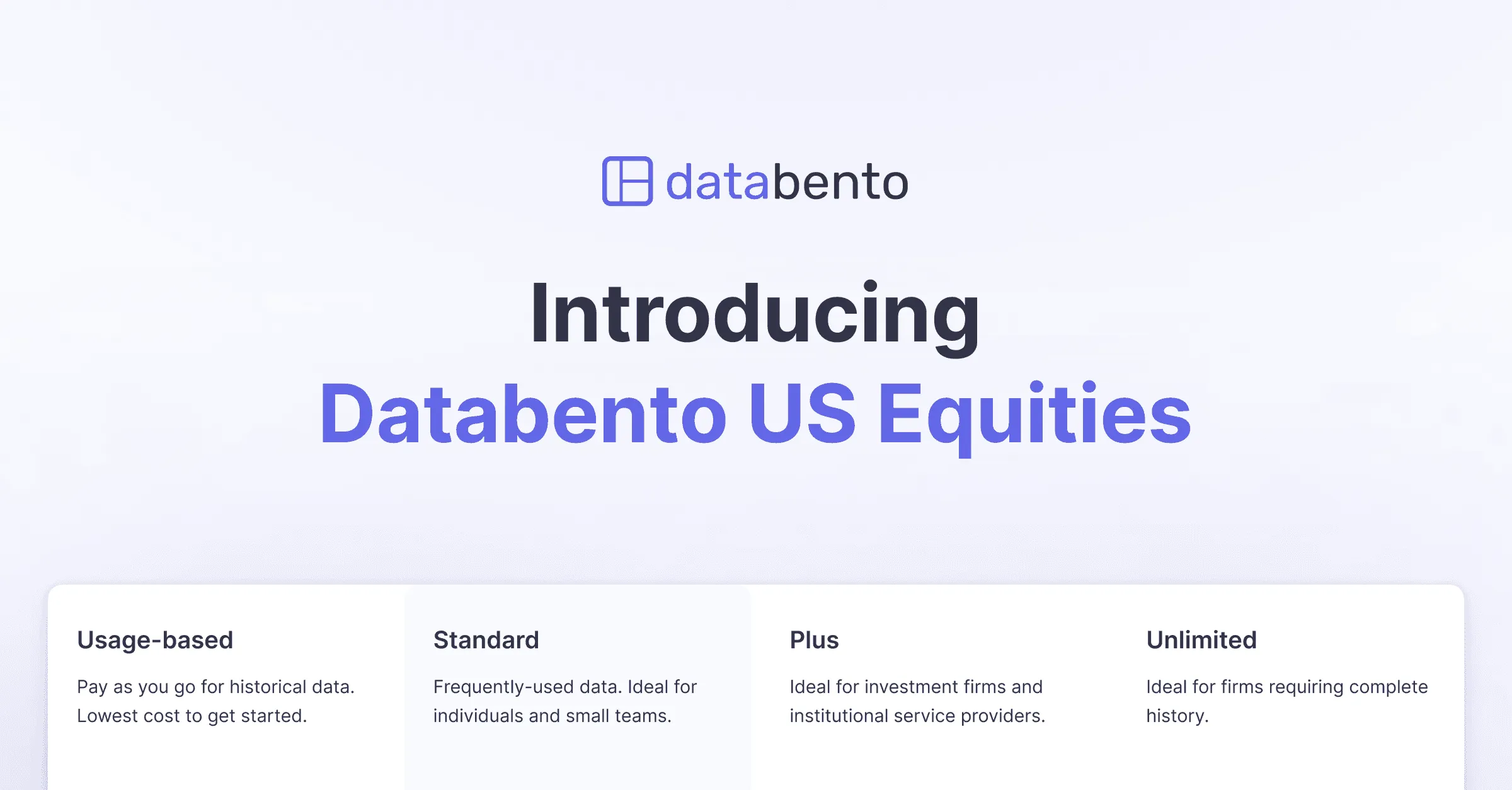 Title picture for Introducing Databento US Equities