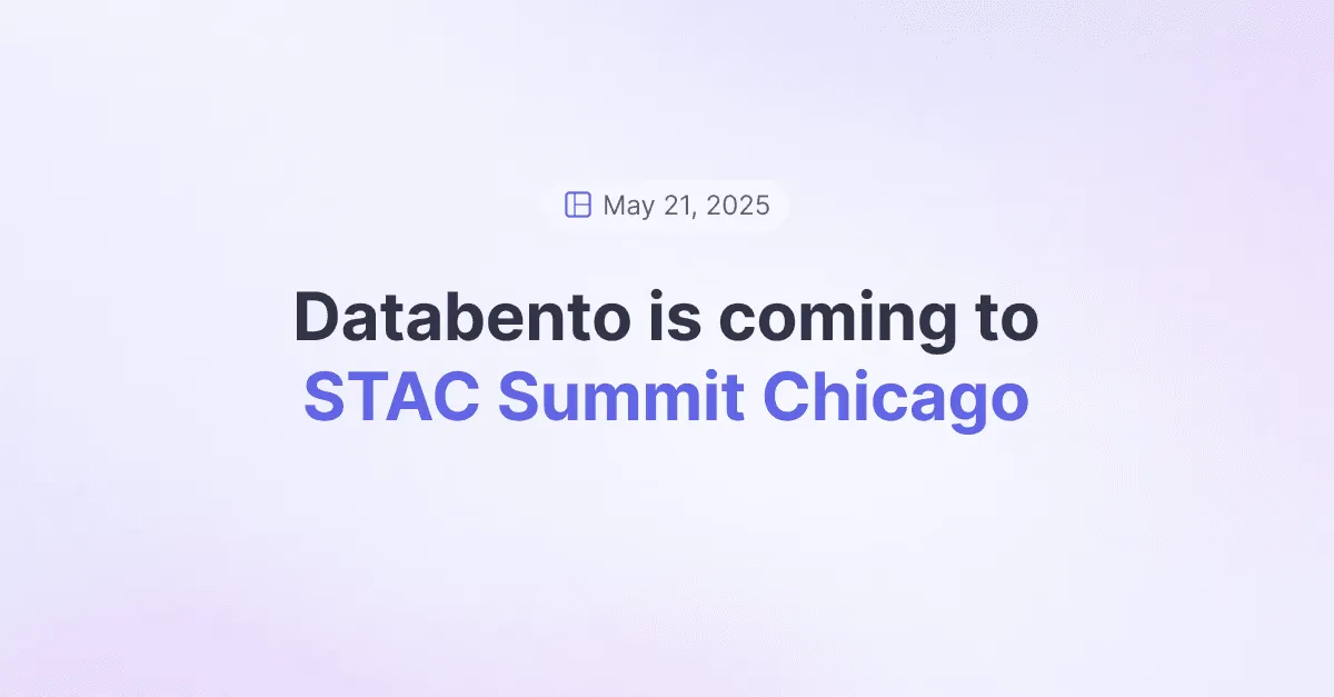 Title picture for Join Databento at Spring 2025 STAC Summit Chicago