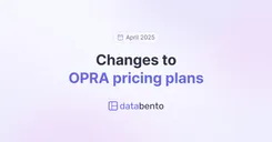 Introducing new OPRA pricing plans