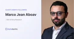 Quants worth following: Marco Jean Aboav