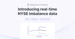 Introducing real-time NYSE imbalance data