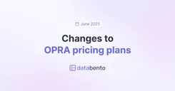 Introducing new OPRA pricing plans