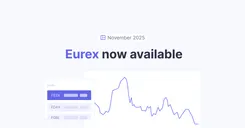 Eurex now available