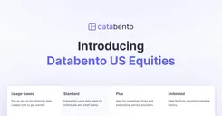 Introducing Databento US Equities